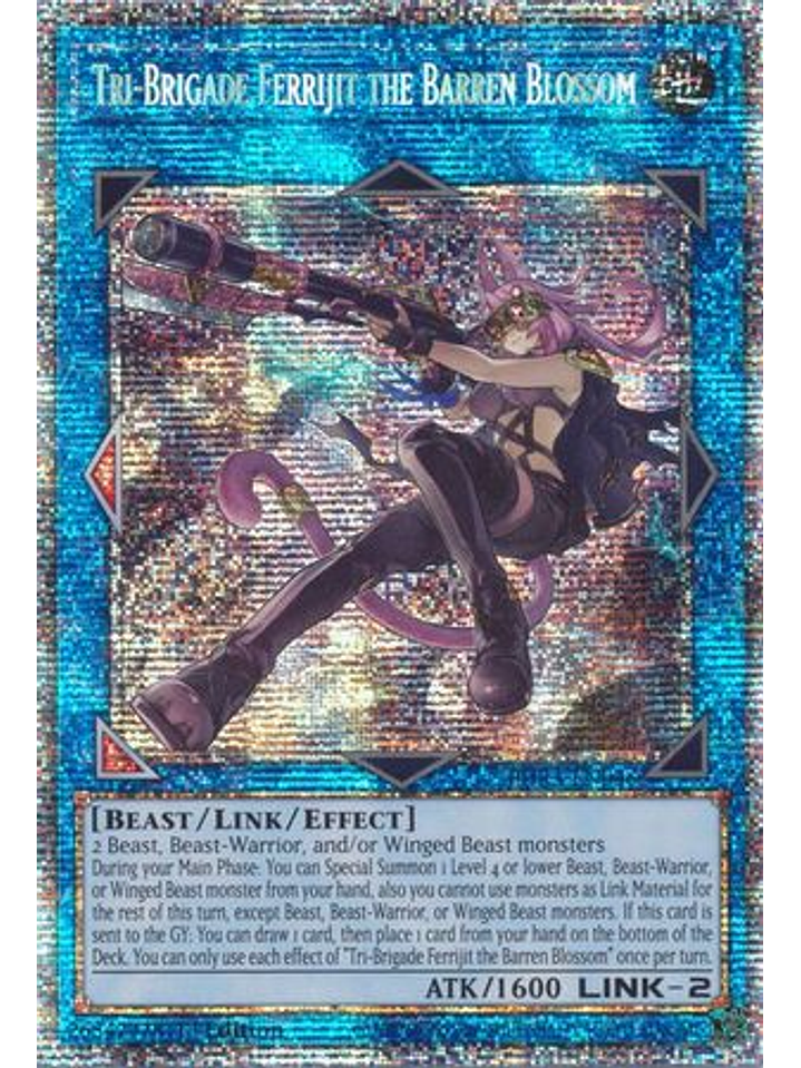 Tri-Brigade Ferrijit the Barren Blossom - PHRA-EN046 - Starlight Rare 1st Edition 1