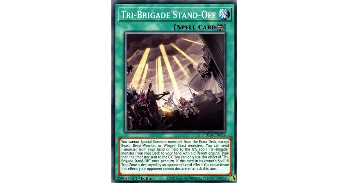 Tri-Brigade Stand-Off - PHRA-EN052 - Común - 1ª Edición