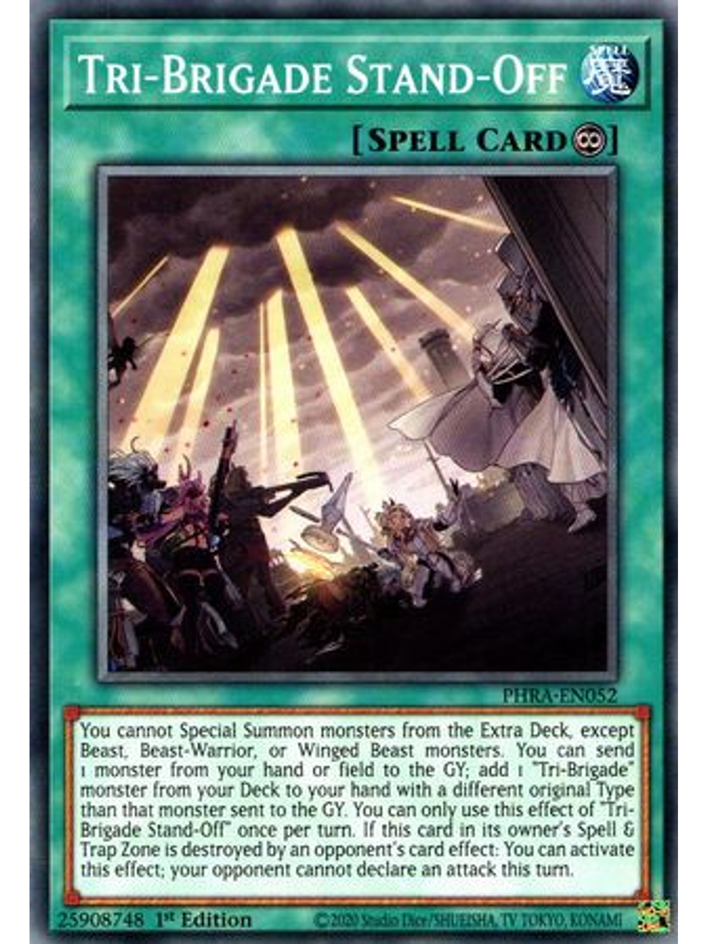 Tri-Brigade Stand-Off - PHRA-EN052 - Common 1st Edition 1