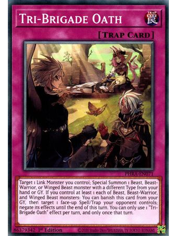 Tri-Brigade Oath - PHRA-EN071 - Common 1st Edition 1