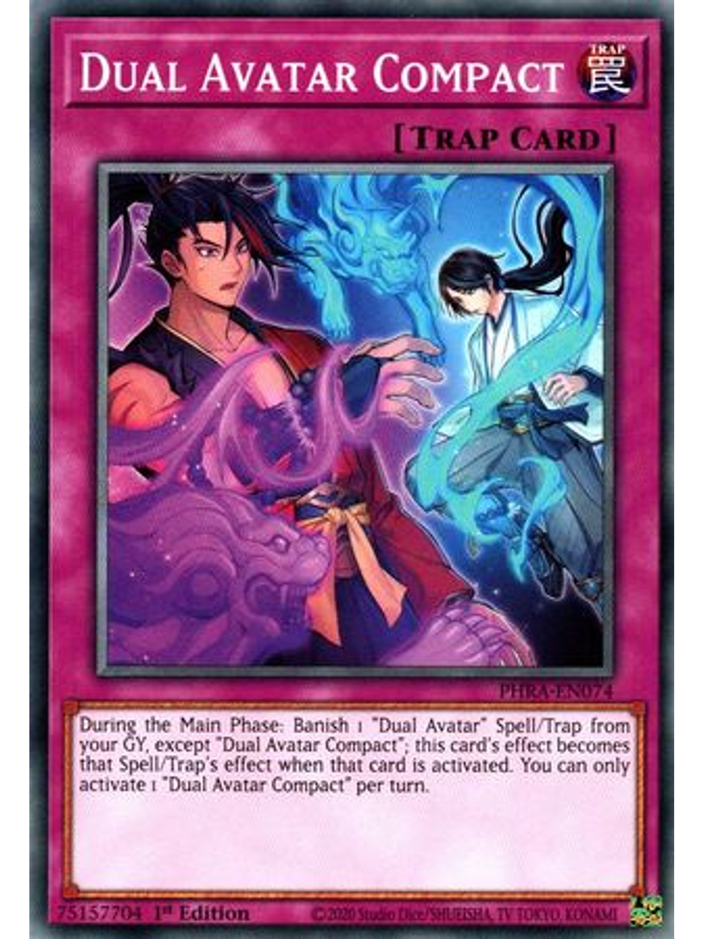 Dual Avatar Compact - PHRA-EN074 - Common 1st Edition 1