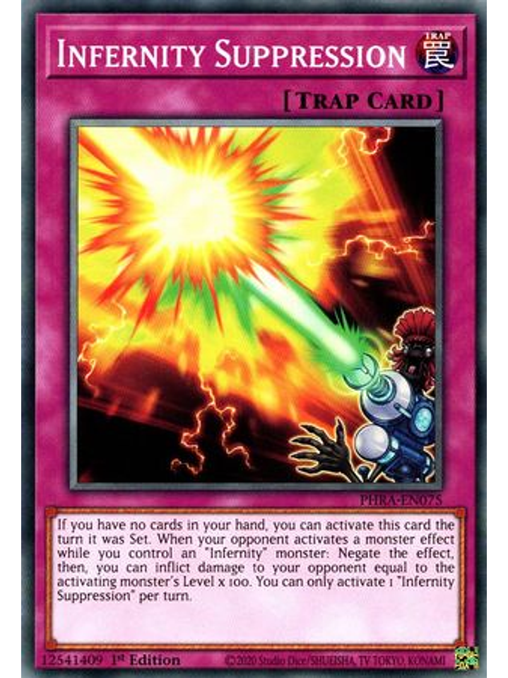 Infernity Suppression - PHRA-EN075 - Common 1st Edition 1