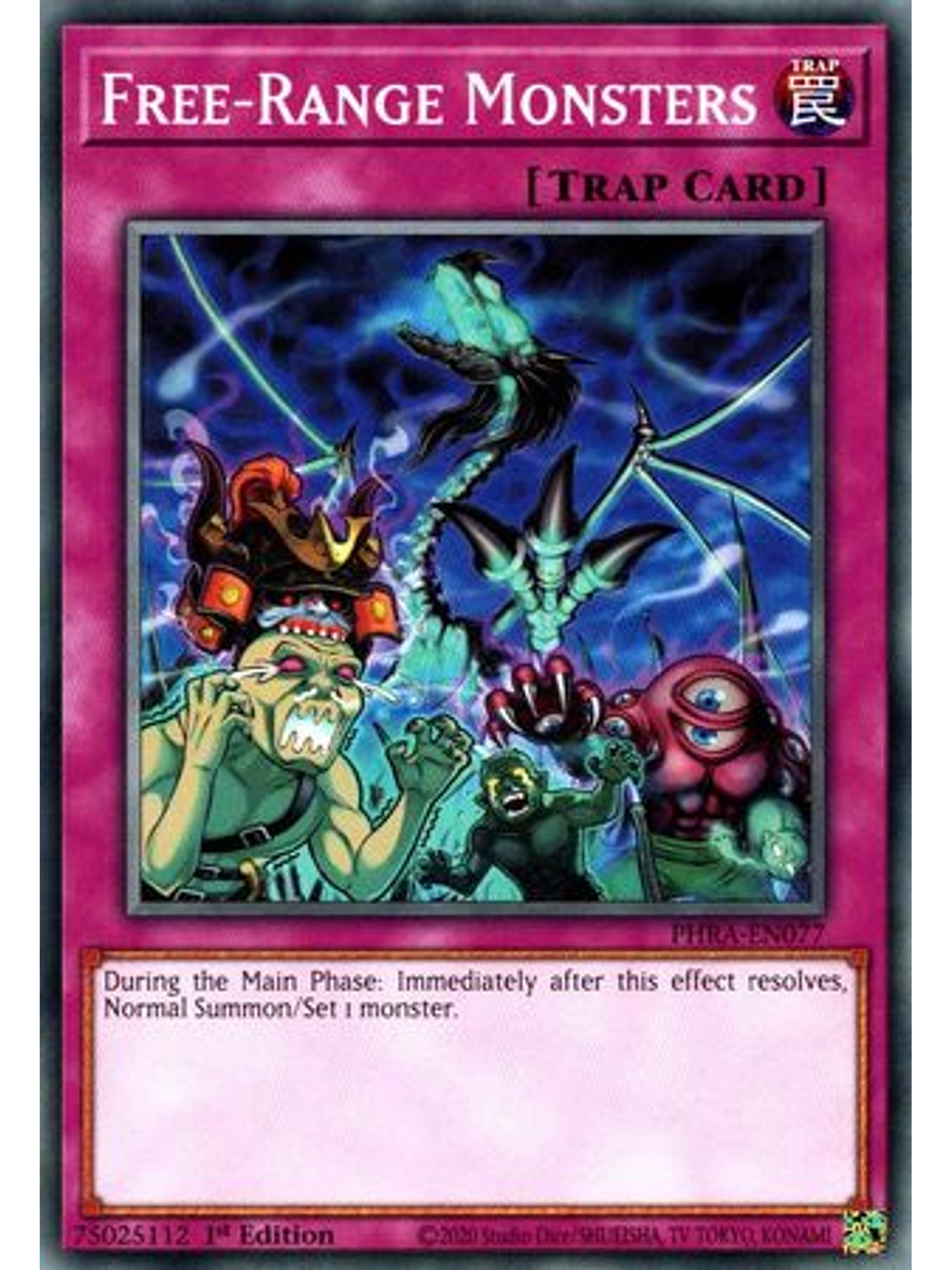 Free-Range Monsters - PHRA-EN077 - Common 1st Edition 1