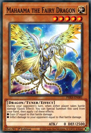 Mahaama the Fairy Dragon - PHRA-EN081 - Common 1st Edition