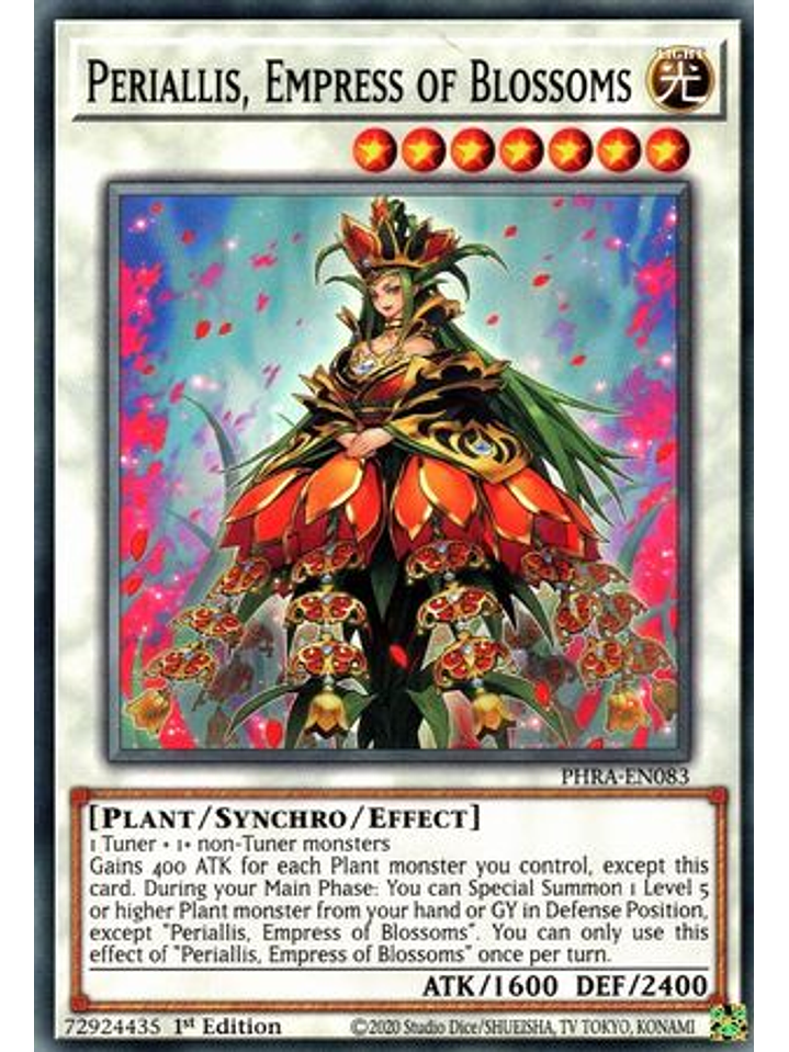 Periallis, Empress of Blossoms - PHRA-EN083 - Common 1st Edition 1