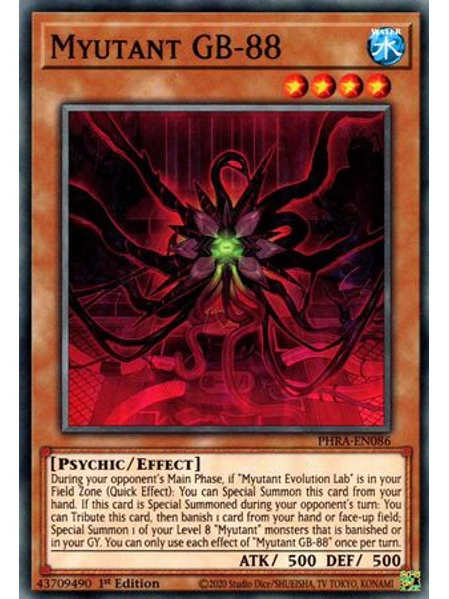 Myutant GB-88 - PHRA-EN086 - Common 1st Edition 1