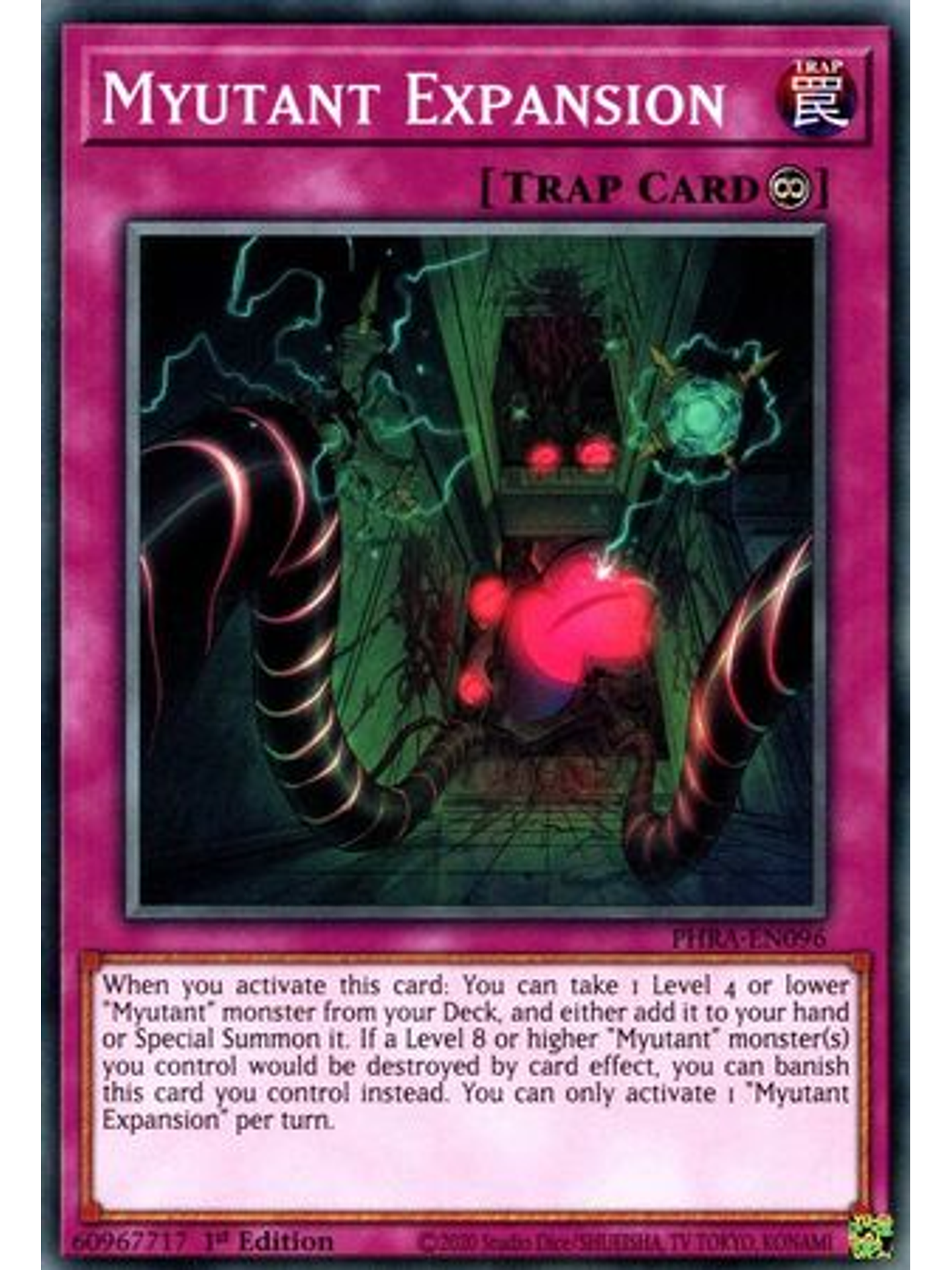 Myutant Expansion - PHRA-EN096 - Common 1st Edition 1