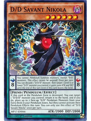 D/d Savant Nikola - mp17-en066 - Common 1st Edition