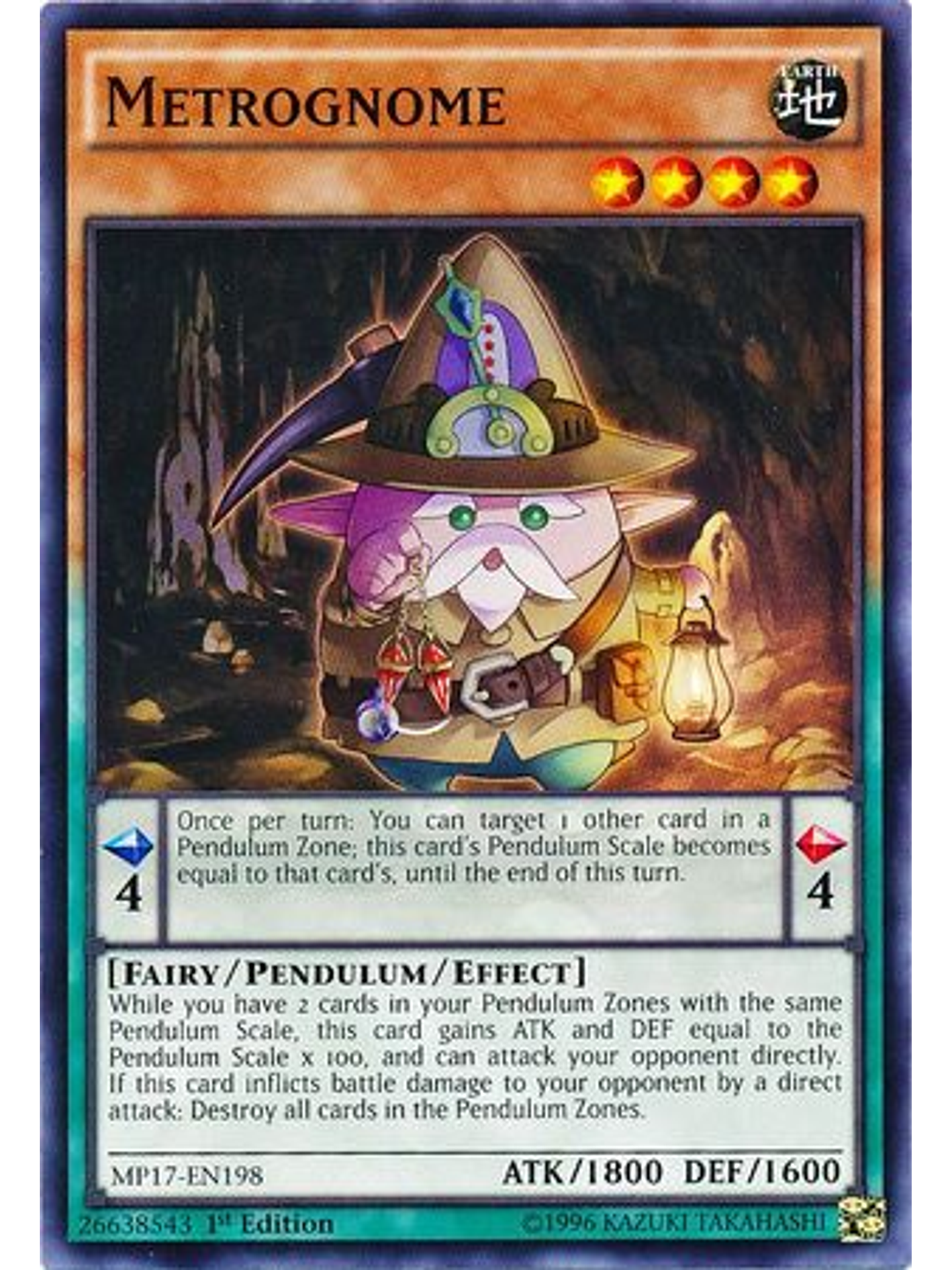 Metrognome - MP17-EN198 - Common 1st Edition 1