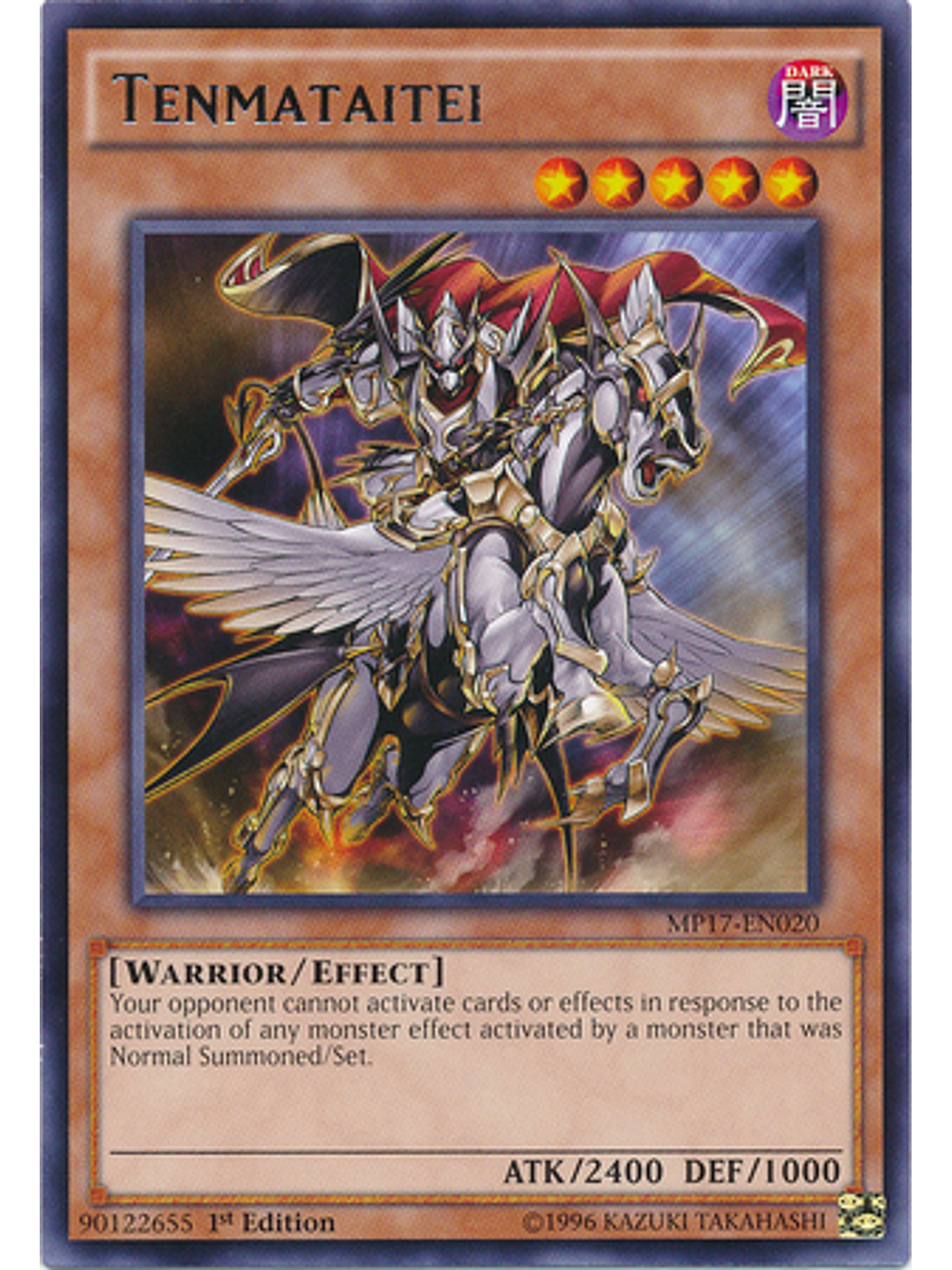 Tenmataitei - MP17-EN020 - Rare 1st Edition 1