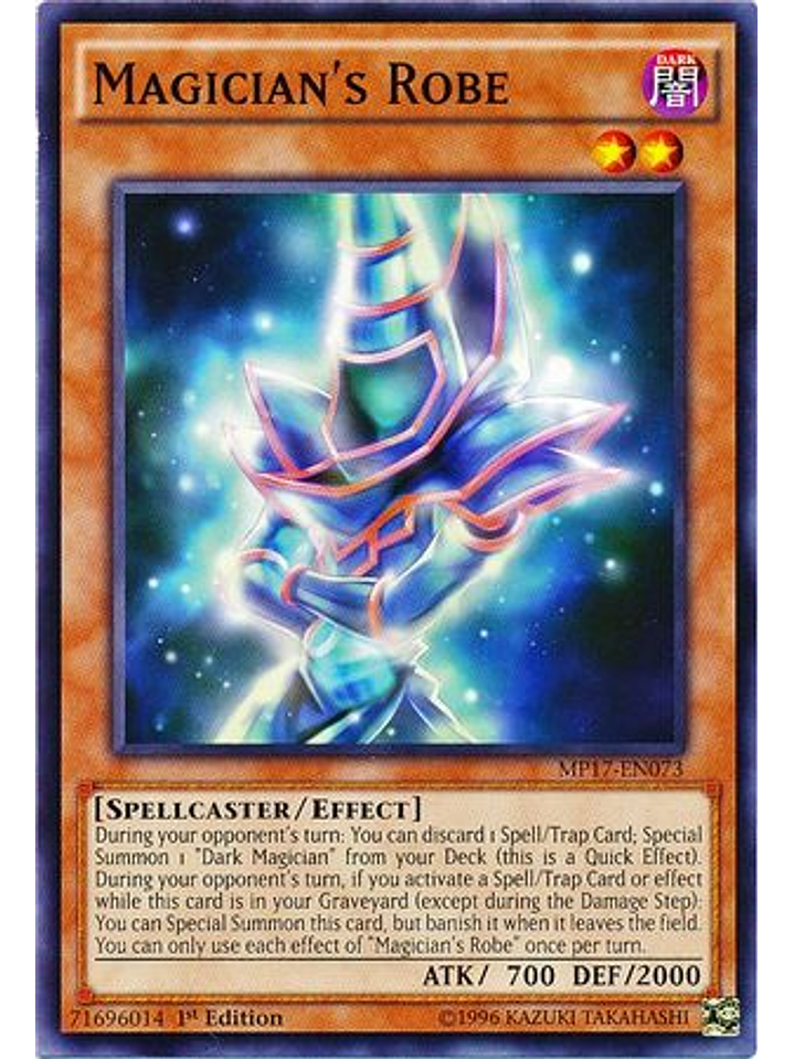 Magician's Robe - MP17-EN073 - Common 1st Edition 1