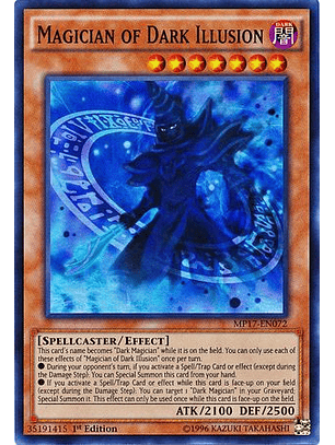 Magician of Dark Illusion - MP17-EN072 - Super Rare 1st Edition