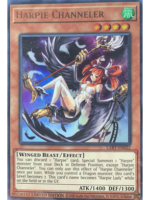 Harpie Channeler - LART-EN022 - Ultra Rare
