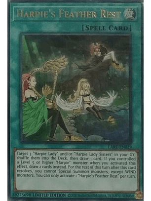 Harpie's Feather Rest - LART-EN029 - Ultra Rare