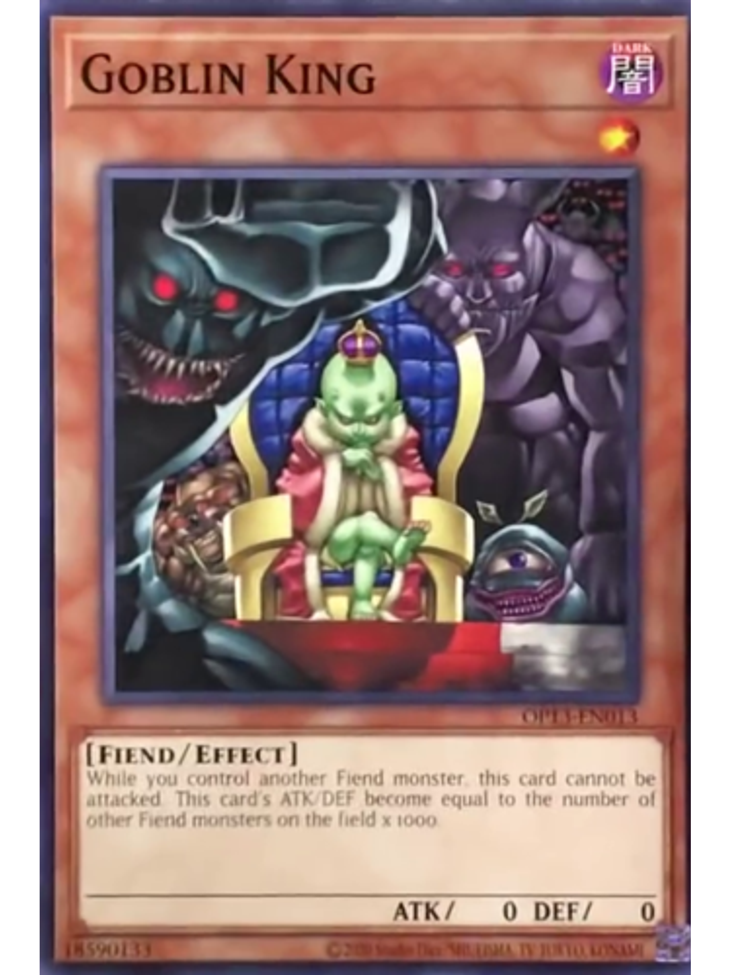 Goblin King - OP13-EN013 - Common 1