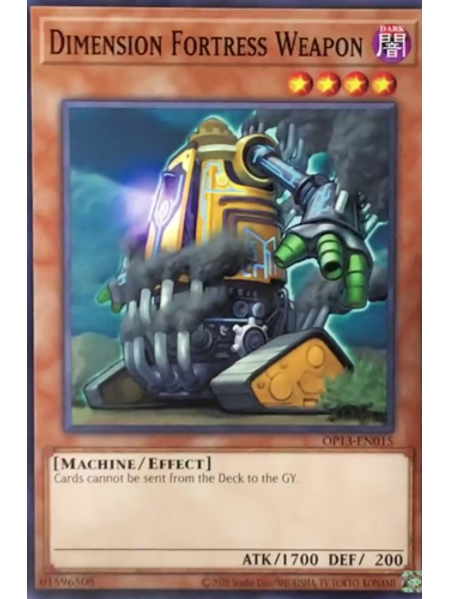 Dimension Fortress Weapon - OP13-EN015 - Common 1