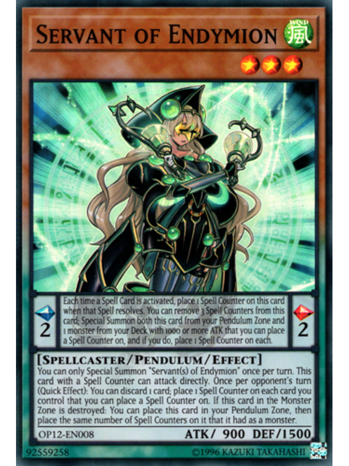 Servant of Endymion - OP12-EN008 - Super Rare 1