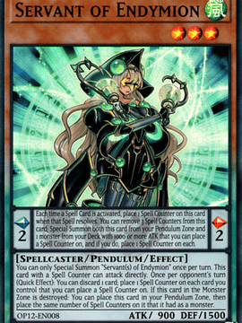 Servant of Endymion - OP12-EN008 - Super Rare