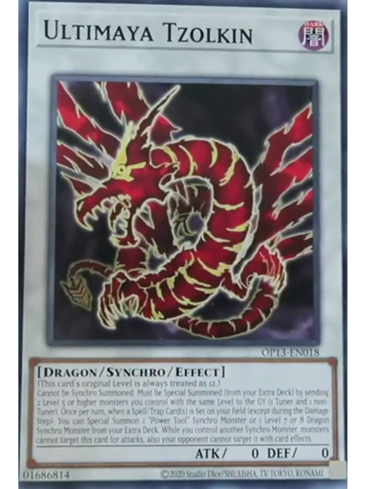 Ultimaya Tzolkin - OP13-EN018 - Common 1