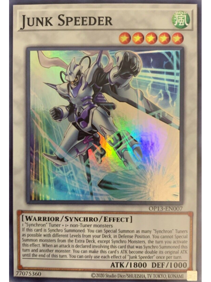 Junk Speeder - OP13-EN007 - Super Rare 1