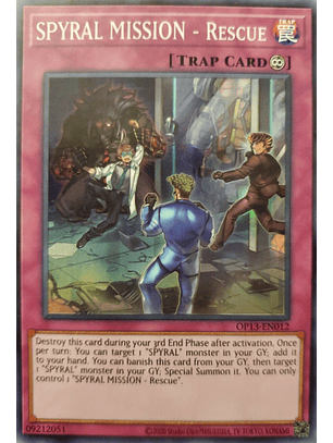 SPYRAL MISSION - Rescue - OP13-EN012 - Super Rare