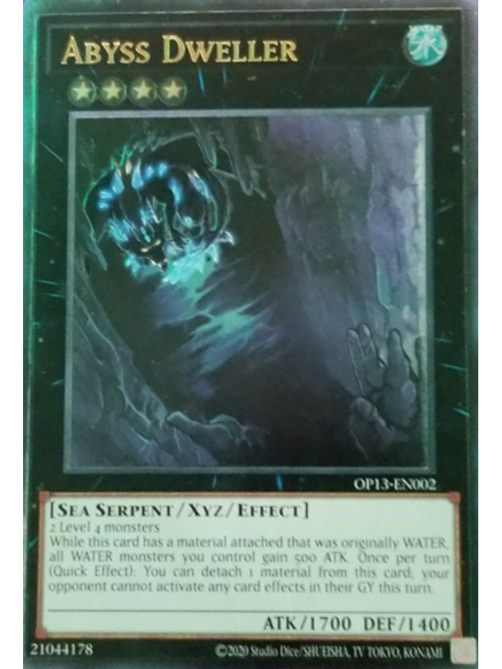 Abyss Dweller - OP13-EN002 - Ultimate Rare 1