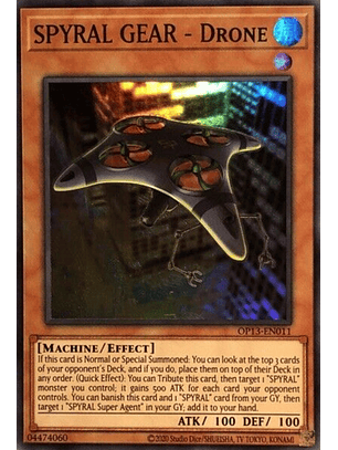 SPYRAL GEAR - Drone - OP13-EN011 - Super Rare