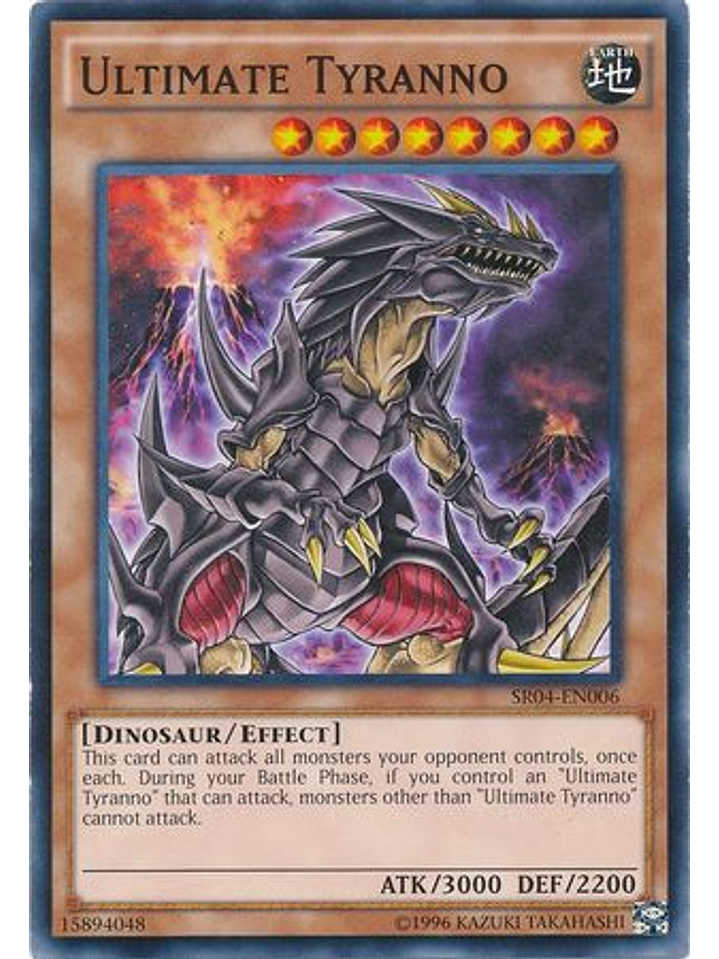 Ultimate Tyranno - SR04-EN006 - Common Unlimited 1