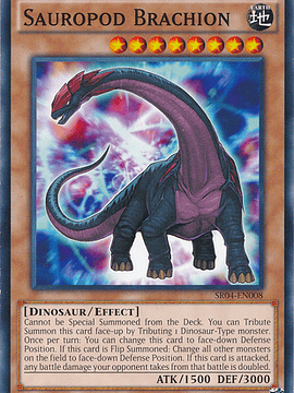 Sauropod Brachion - SR04-EN008 - Common Unlimited