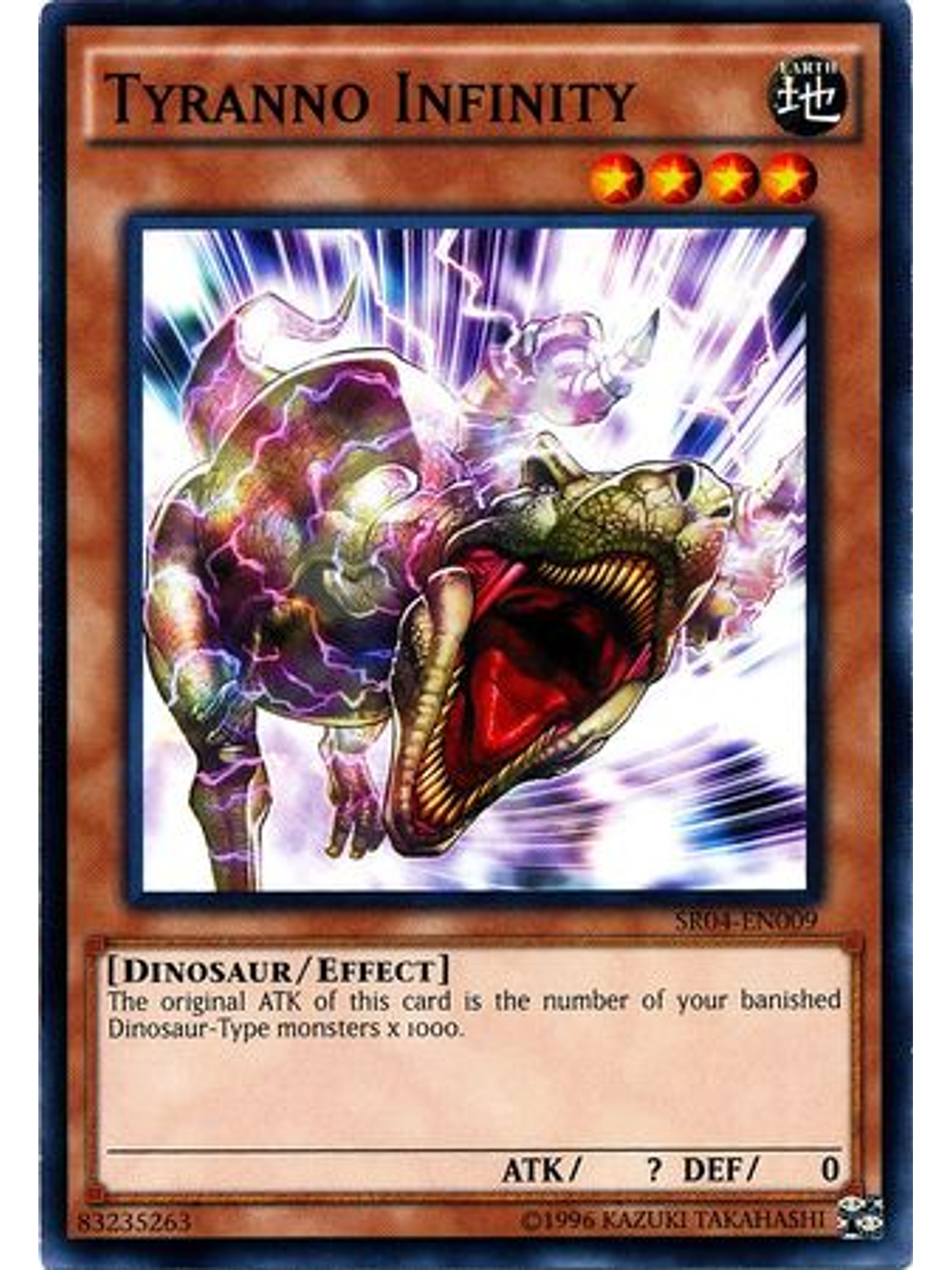 Tyranno Infinity - SR04-EN009 - Common Unlimited 1