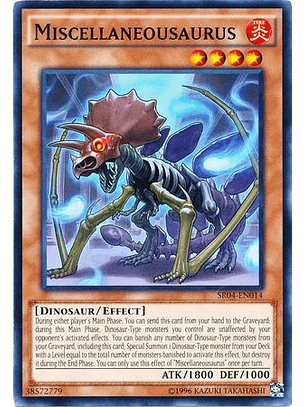 Miscellaneousaurus - SR04-EN014 - Common Unlimited