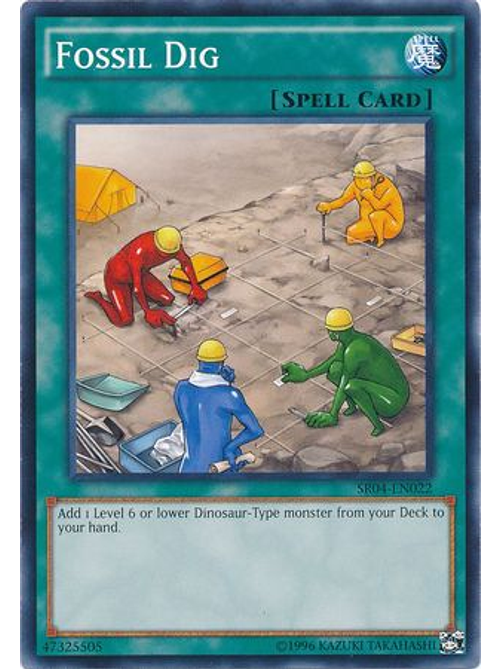 Fossil Dig - SR04-EN022 - Common Unlimited 1