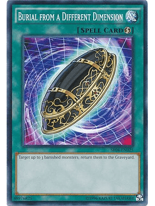 Burial from a Different Dimension - SR04-EN025 - Common Unlimited