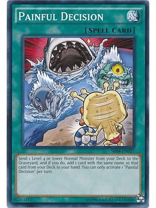Painful Decision - SR04-EN027 - Common Unlimited