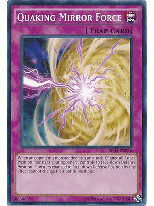 Quaking Mirror Force - SR04-EN036 - Common Unlimited