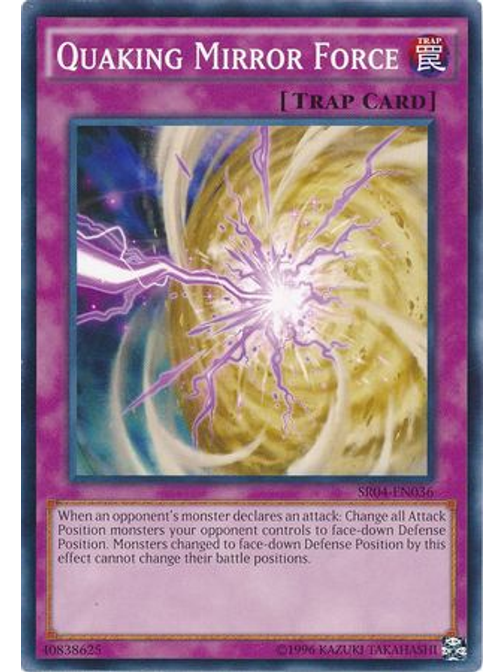 Quaking Mirror Force - SR04-EN036 - Common Unlimited 1