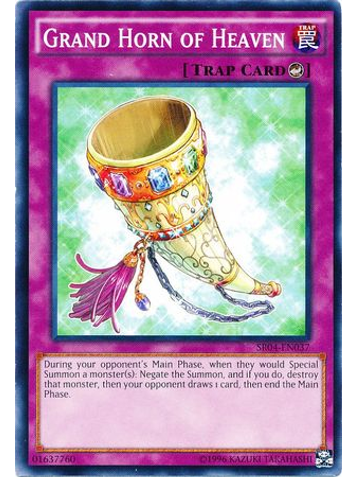 Grand Horn of Heaven - SR04-EN037 - Common Unlimited 1