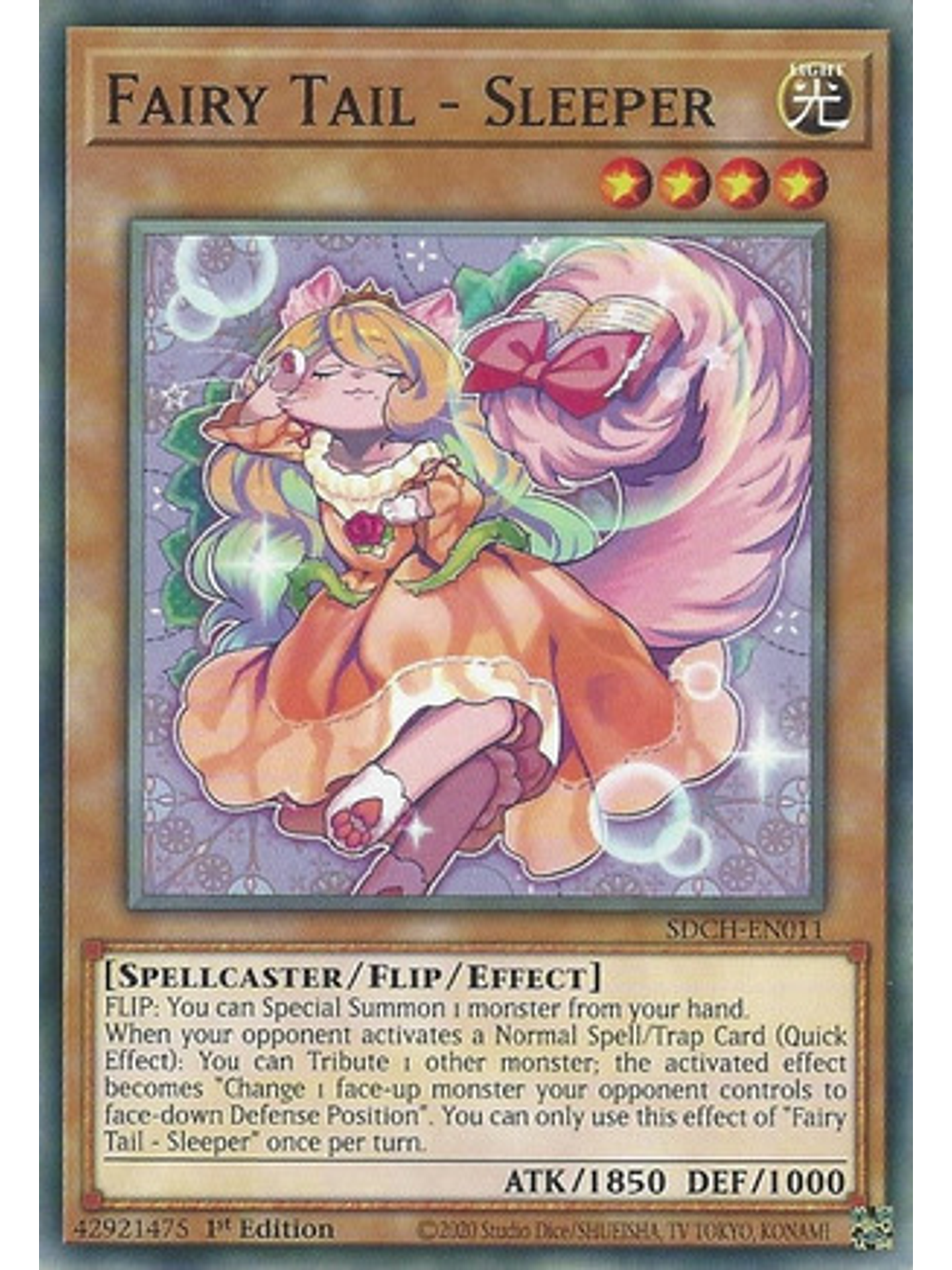 Fairy Tail - Sleeper - SDCH-EN011 - Common 1st Edition 1