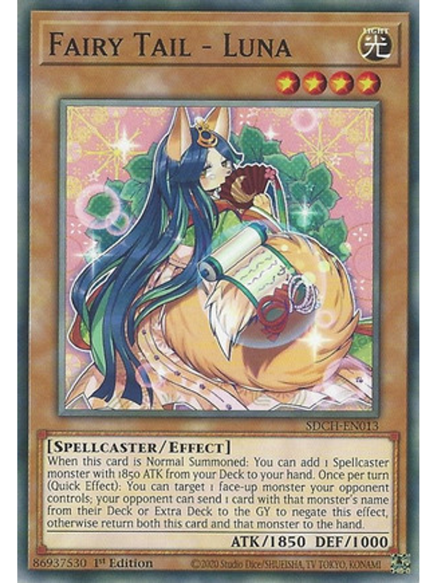 Fairy Tail - Luna - SDCH-EN013 - Common 1st Edition 1