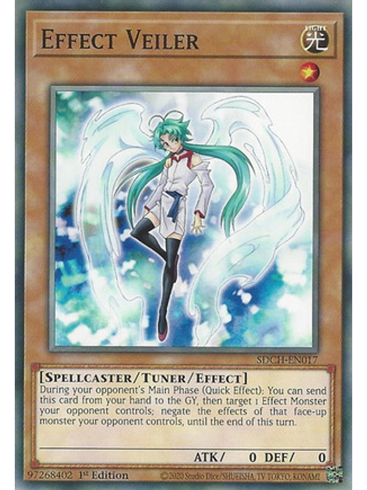 Effect Veiler - SDCH-EN017 - Common 1st Edition 1