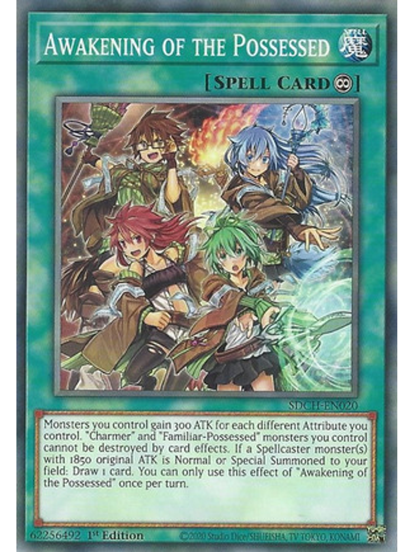 Awakening of the Possessed - SDCH-EN020 - Common 1st Edition 1