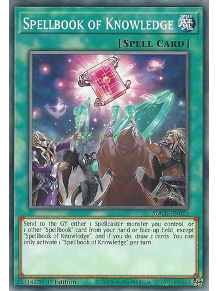 Spellbook of Knowledge - SDCH-EN023 - Common 1st Edition 1