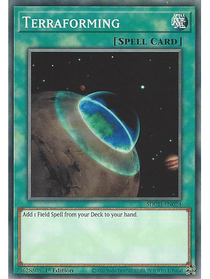 Terraforming - SDCH-EN024 - Common 1st Edition