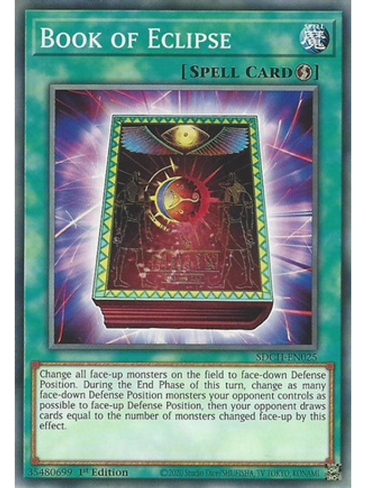 Book of Eclipse - SDCH-EN025 - Common 1st Edition 1