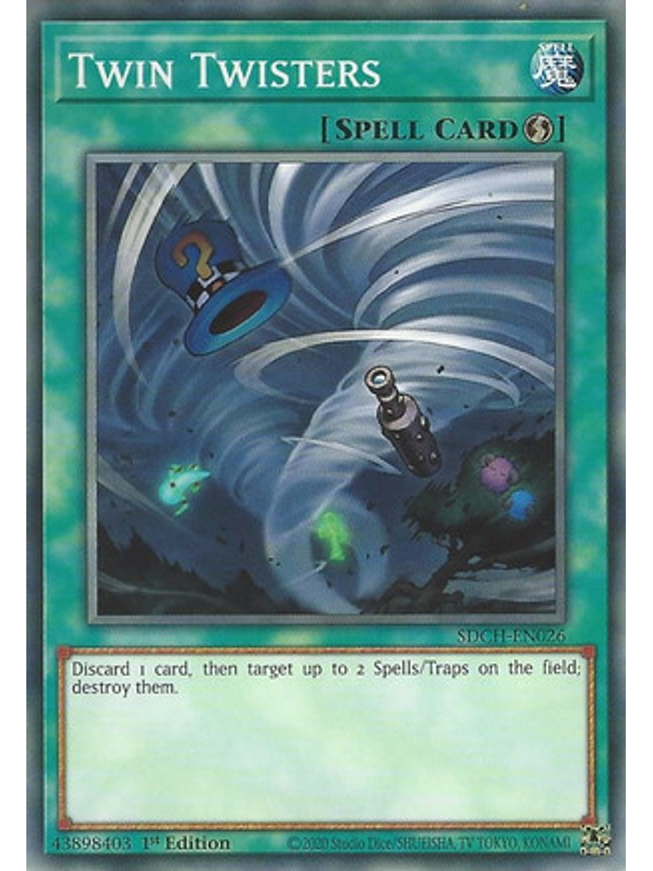 Twin Twisters - SDCH-EN026 - Common 1st Edition 1