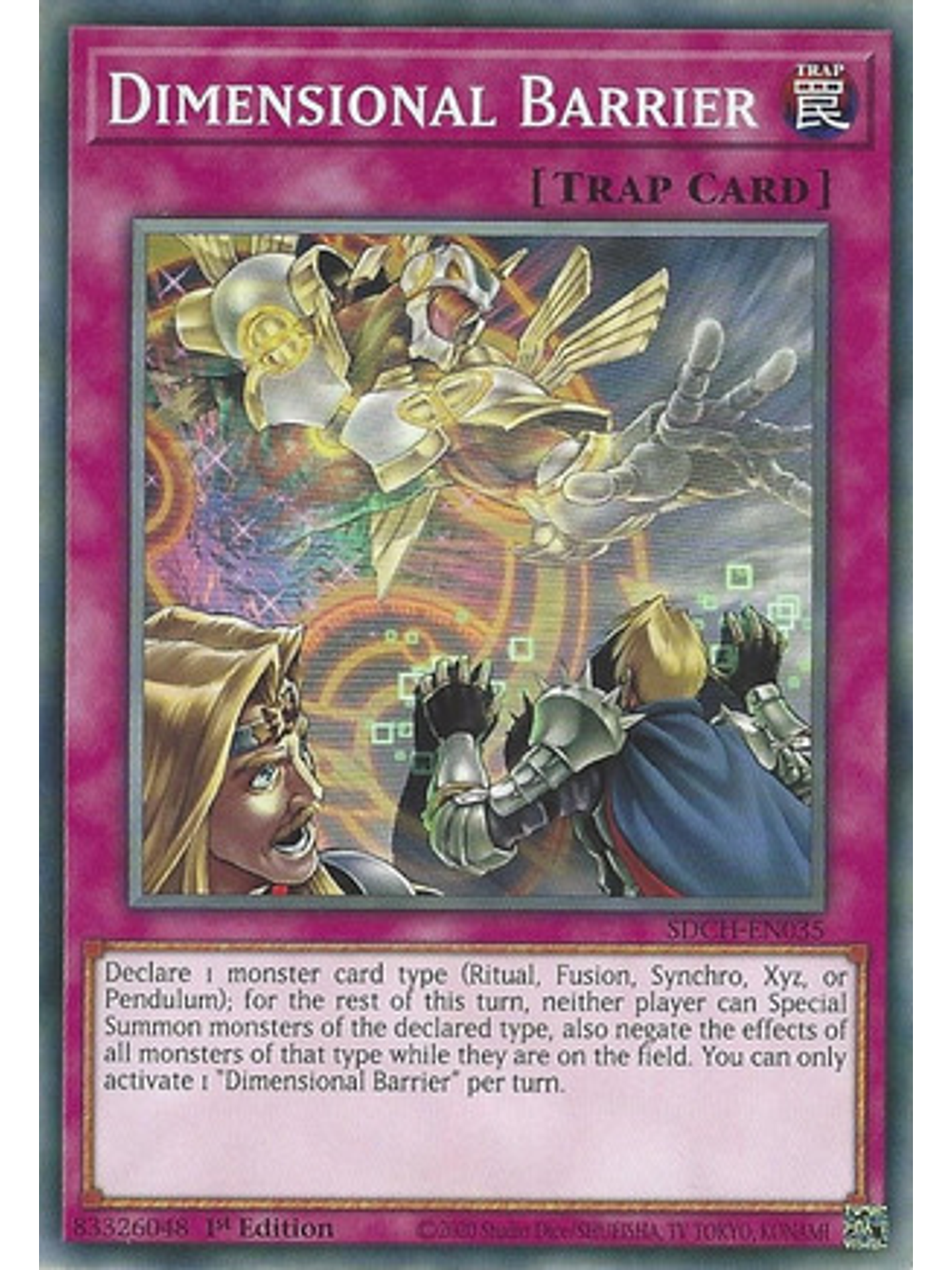 Dimensional Barrier - SDCH-EN035 - Common 1st Edition 1