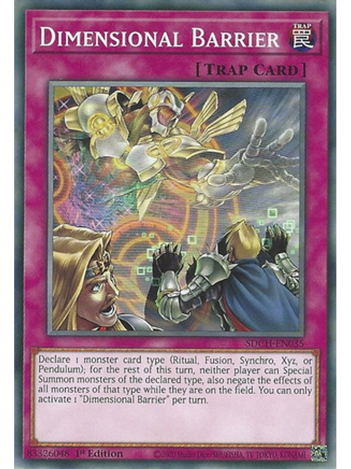 Dimensional Barrier - SDCH-EN035 - Common 1st Edition 1