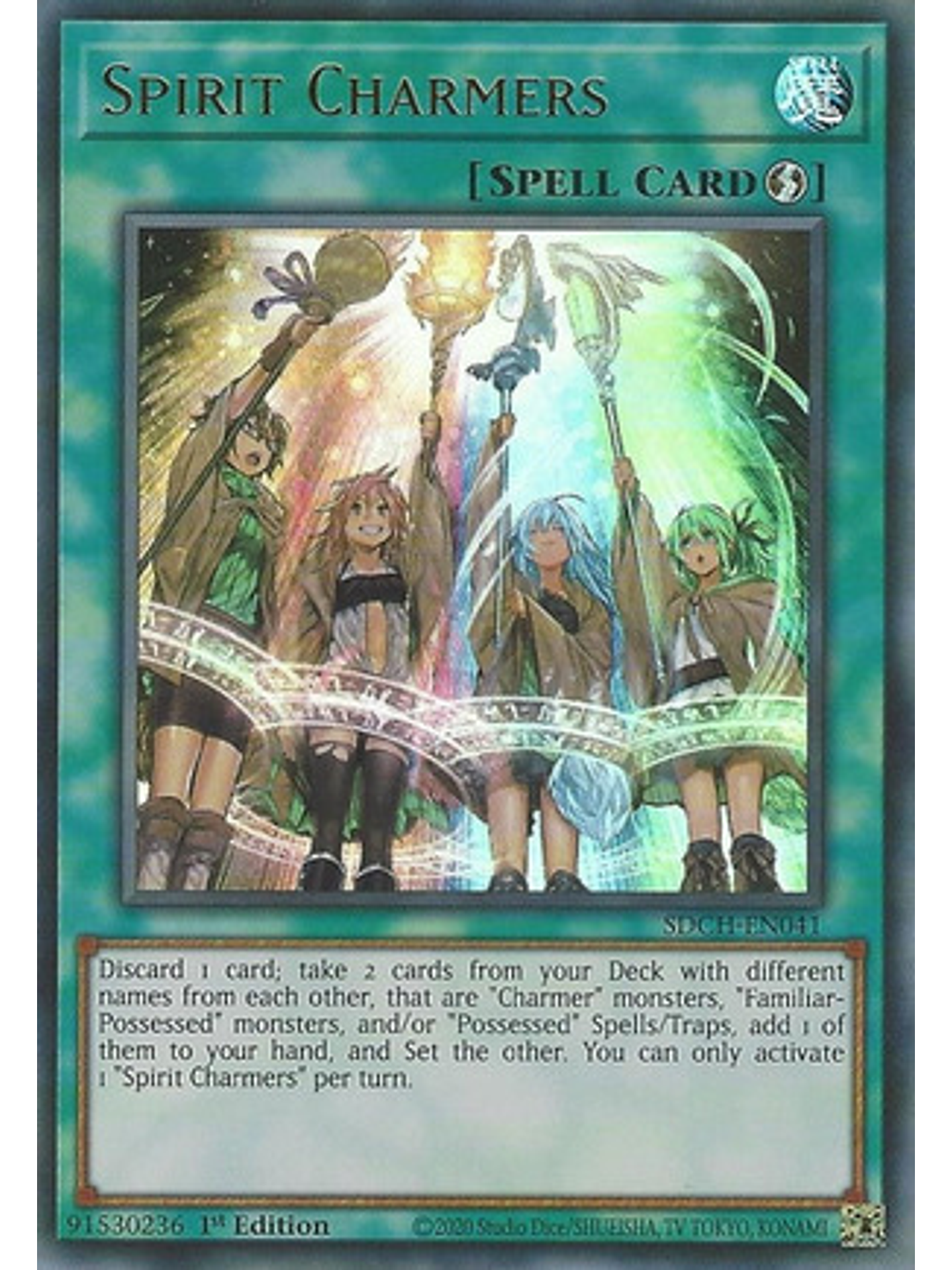 Spirit Charmers - SDCH-EN041 - Ultra Rare 1st Edition 1