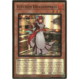 Kitchen Dragonmaid - MAGO-EN022 - Premium Gold Rare 1st Edition
