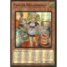 Parlor Dragonmaid - MAGO-EN023 - Premium Gold Rare 1st Edition